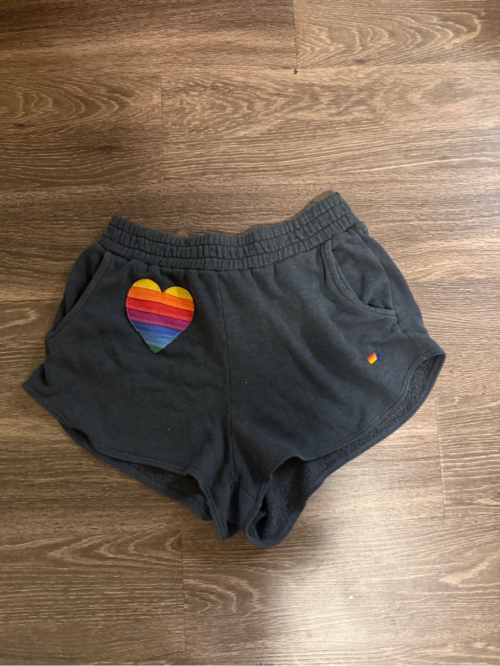 Aviator Nation Heart Stitch Lounger Short - Picture 2 of 3